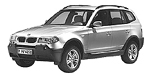 BMW E83 P1E8A Fault Code